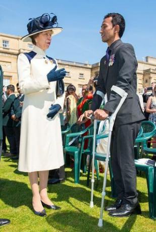 Princeza Anne u Buckinghamskoj palači, 2015