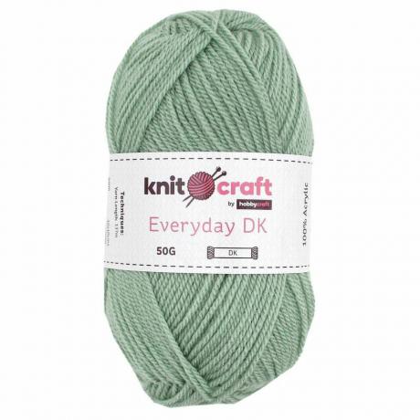 Knitcraft mint zelena svakodnevna DK pređa 50 g