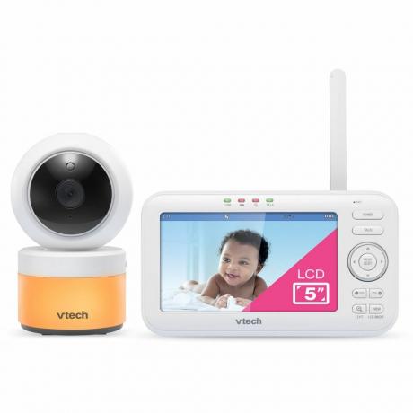 Digitalni video baby monitor s pomicanjem i nagibom i noćnim svjetlom