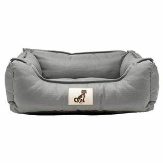 AllPetSolutions Dexter kreveti mekani vodootporni perivi i izdržljivi košarasti krevet za pse (M, siva)
