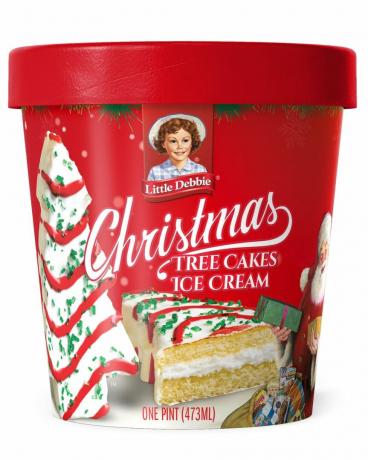 Christmas Tree Cake Ice Cream