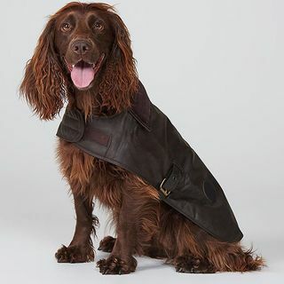 Barbour voštana kaput za pse, tamno smeđa