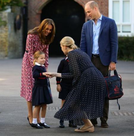 Prvi dan škole princeze Charlotte