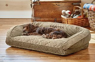 Orvis ComfortFill-Eco™ krevet za pse s naslonom