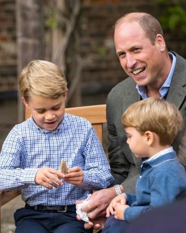princ William sa svoja dva sina, Georgeom i Louisom