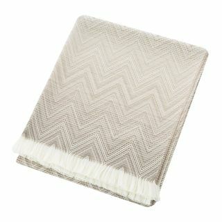 Missoni Home Timmy Throw, bijeli