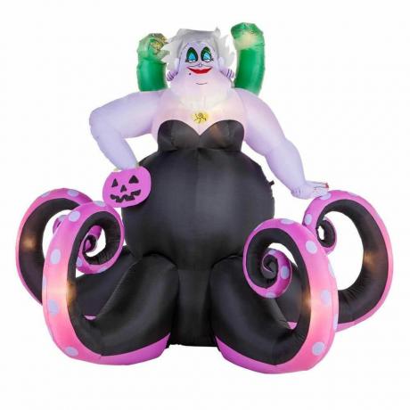 7 stopa LED animirana Ursula s jeguljama na napuhavanje