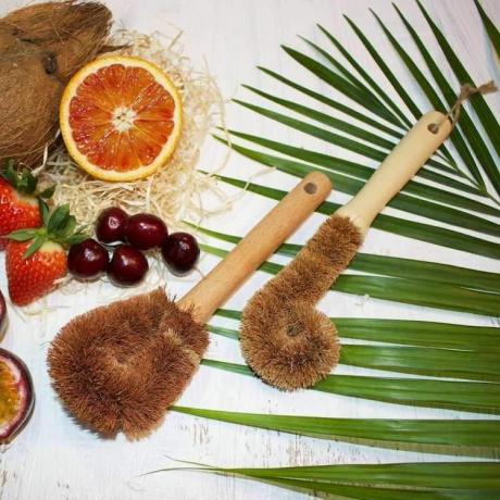 Četke za posuđe od kokosovih vlakana za kuhinju bez plastike