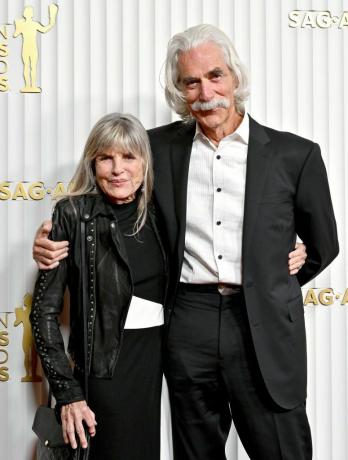 los angeles, kalifornija 26. veljače katharine ross i sam elliott na 29. godišnjem sajmu filmskih glumaca dodjela nagrada na Fairmont Century Plaza 26. veljače 2023. u Los Angelesu, Kalifornija, fotografija: axellebauer griffinfilmmagic