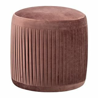 Pleat Pouf - Rose