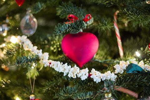 božićno drvce za ukrašavanje srca