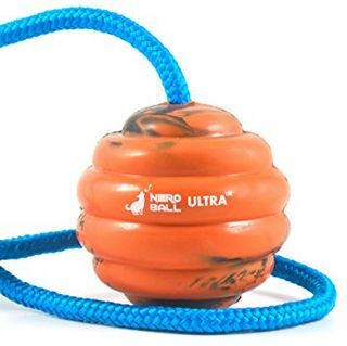 Nero Ball Ultra TM - Lopta za treniranje pasa na užetu - igračka za vježbanje i nagradu za pse