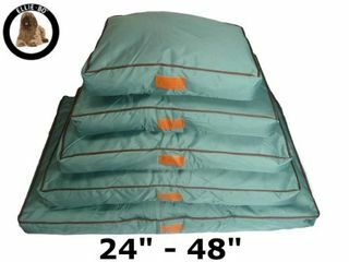 Ellie-Bo vodootporni kreveti za pse u zelenoj boji - prilagođeni za kaveze i sanduke (34" - odgovara kavezu za velike pse od 36")