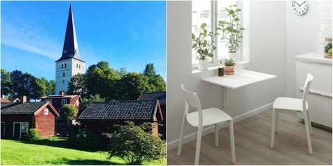 ikea norberg stol sa selom norberg u švedskoj