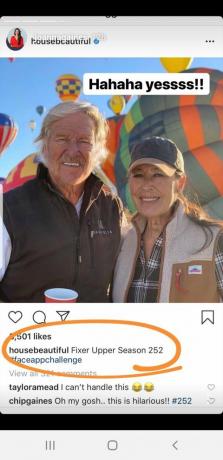 Joanna Gaines s HGTV-a uzima izazov za FaceApp