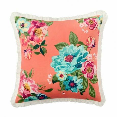 Pioneer Woman Coral cvjetni ukrasni jastuk