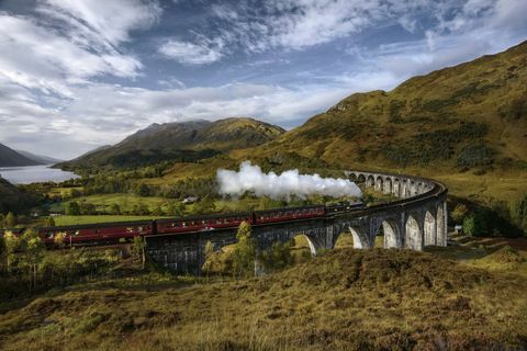 održivo putovanje - željeznički odmor u Škotskoj