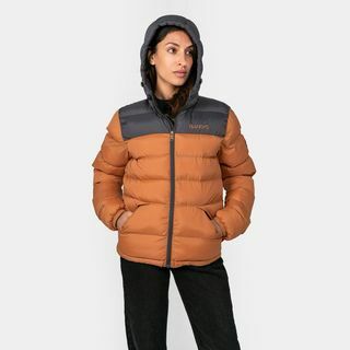 Burnt Orange Explorer pufer jakna s kapuljačom