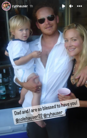 Cole Hauser, zvijezda 'Yellowstonea', neprepoznatljiv je na rođendanskoj počasti svoje supruge njihovom sinu