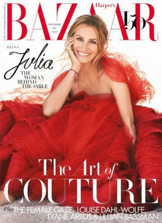 Julia Roberts za naslovnicu Harper's Bazaar studenog 2017. godine